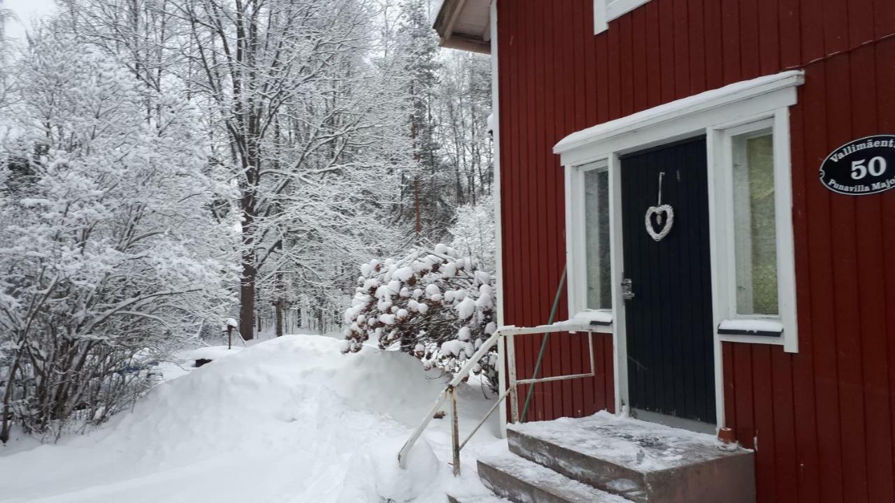 Punavilla Cottage Eura Kültér fotó